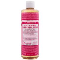 Dr. Bronner's Pure Castile Liquid Soap - Rose 